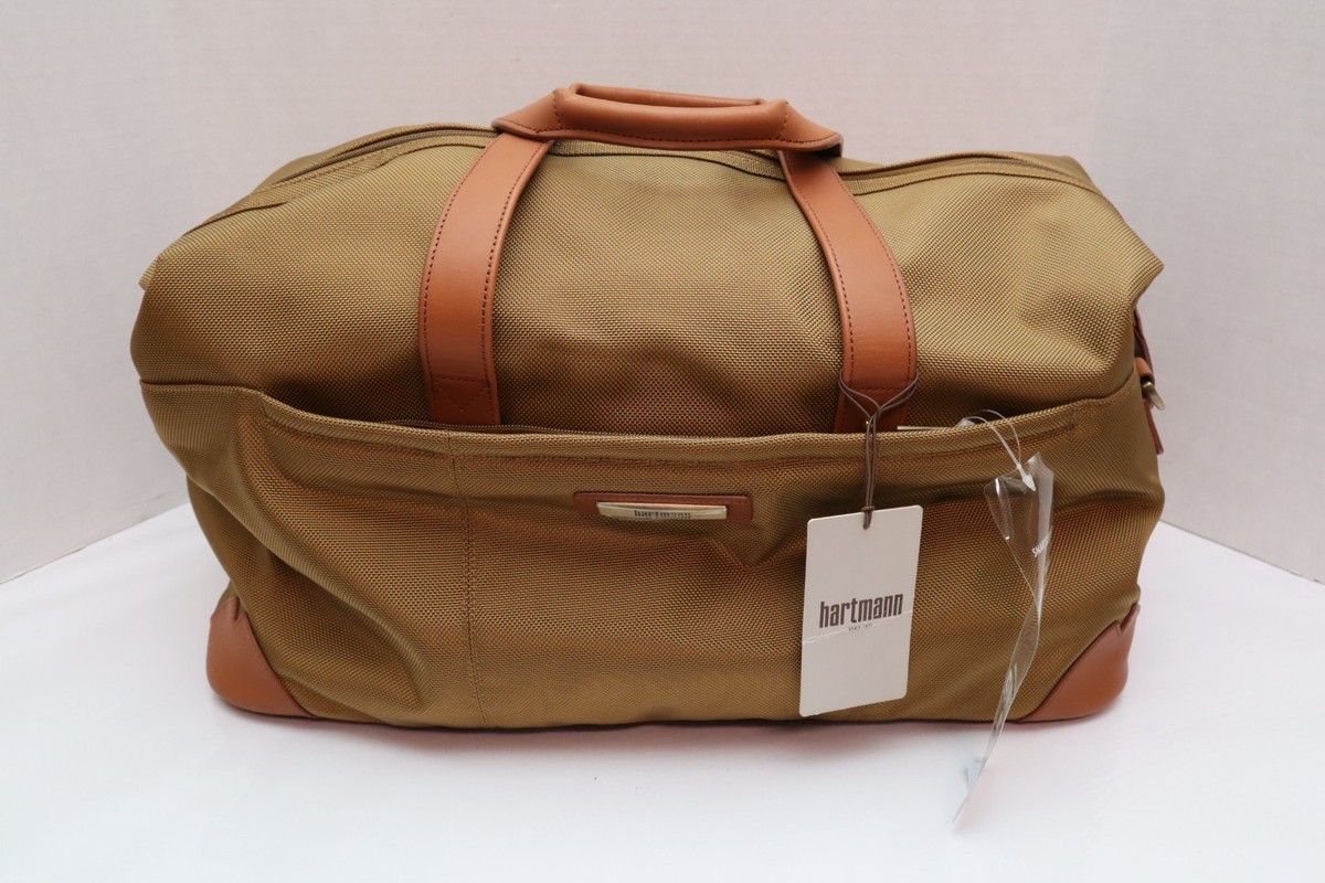 Hartmann Nylon Leather Carryon Weekender Duffle Bag Pristine